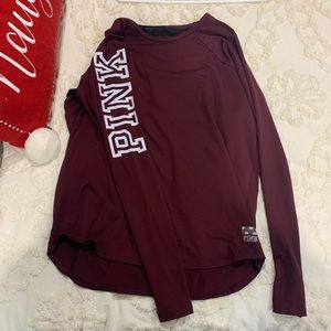 Pink workout shirt
